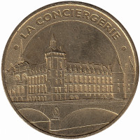 Жетон сувенирный «Замок Консьержери» Франция 2019 год