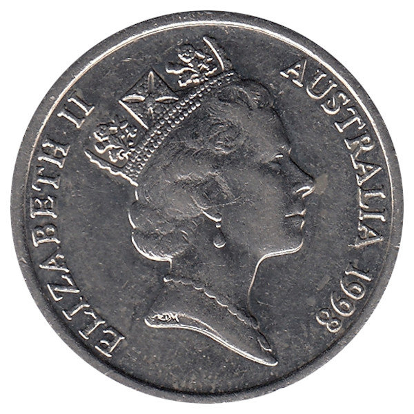 Австралия 10 центов 1998 год