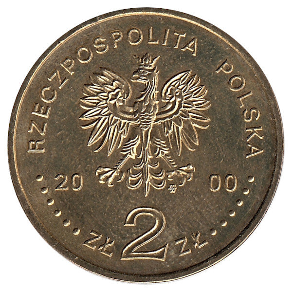 Польша 2 злотых 2000 год