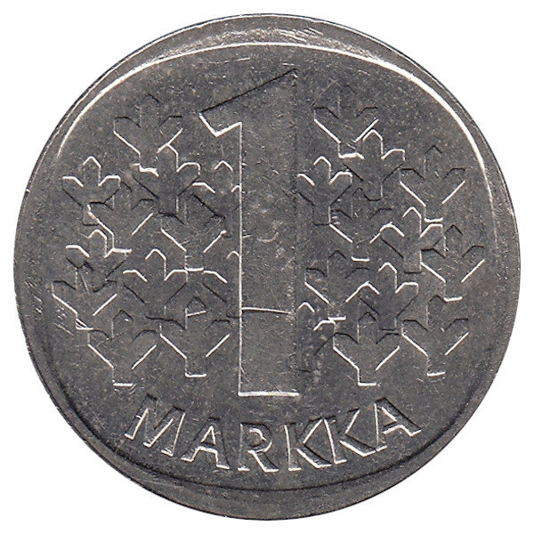 Финляндия 1 марка 1991 год