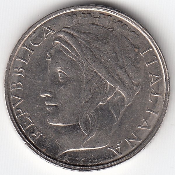 Италия 100 лир 1994 год