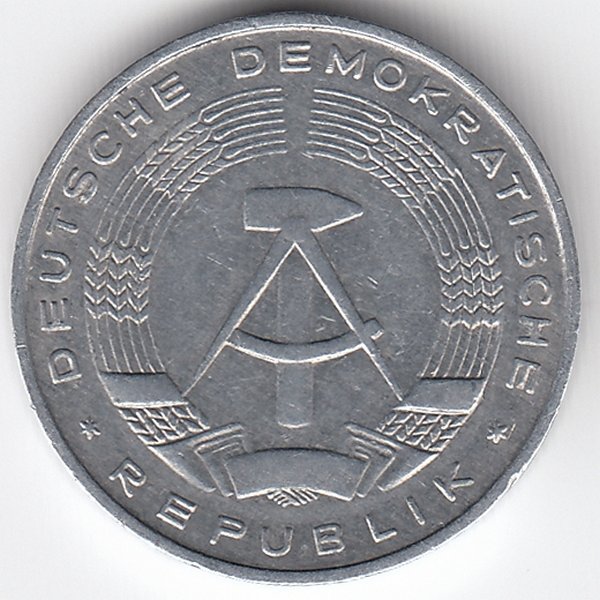 ГДР 10 пфеннигов 1978 год