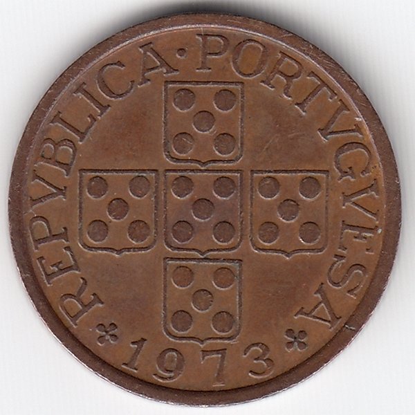 Португалия 50 сентаво 1973 год