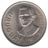 Уругвай 10 новых песо 1981 год