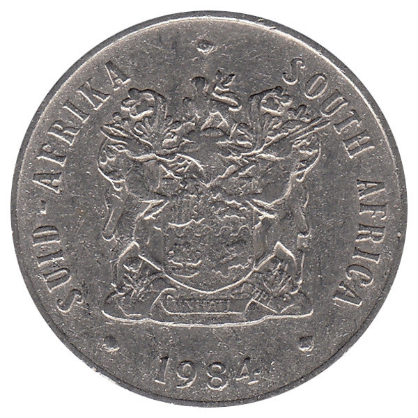 ЮАР  20 центов  1984 год
