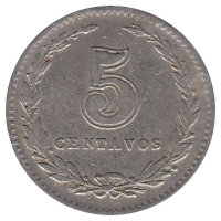 Аргентина 5 сентаво 1929 год