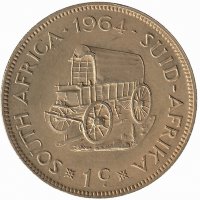 ЮАР 1 цент 1964 год