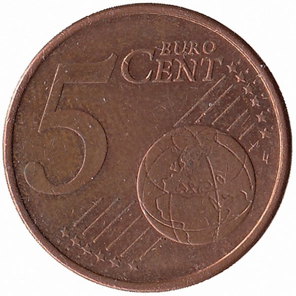 Финляндия 5 евроцентов 1999 год