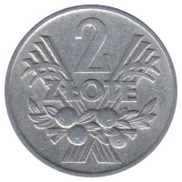 Польша 2 злотых 1960 год