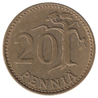 Финляндия 20 пенни 1979 год