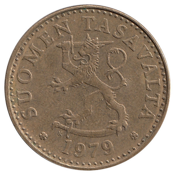 Финляндия 20 пенни 1979 год