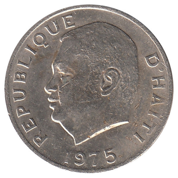Гаити 5 сантимов 1975 год
