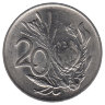 ЮАР  20 центов 1986 год