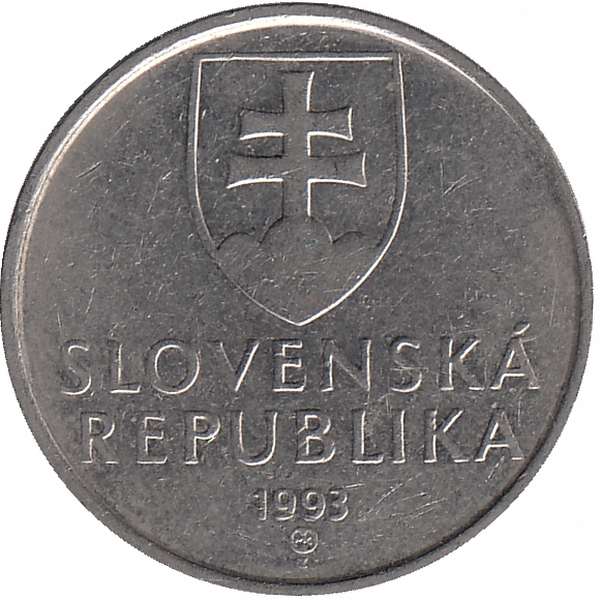 Словакия 5 крон 1993 год