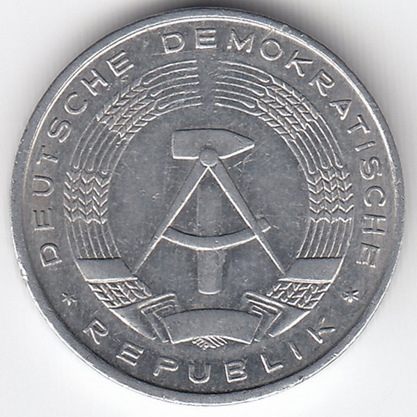 ГДР 10 пфеннигов 1981 год