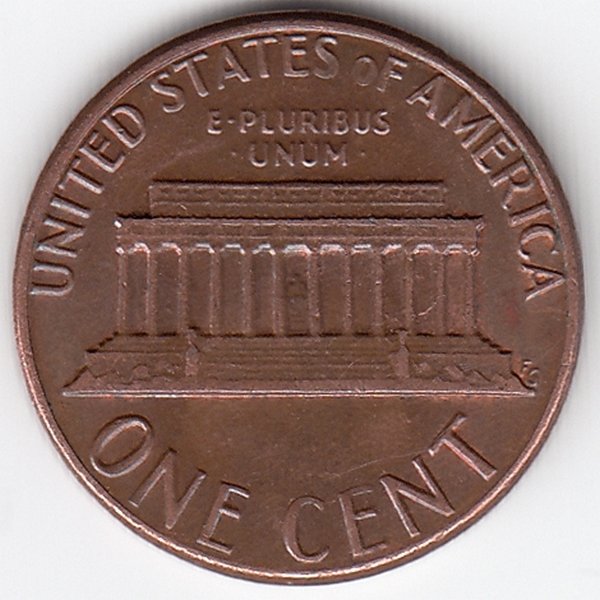 США 1 цент 1985 год