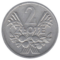 Польша 2 злотых 1972 год