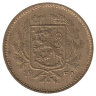 Финляндия 5 марок 1950 год ("N" приподнята, иголки ровные)