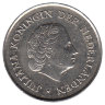 Нидерланды 25 центов 1973 год