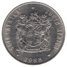 ЮАР  20  центов 1988 год