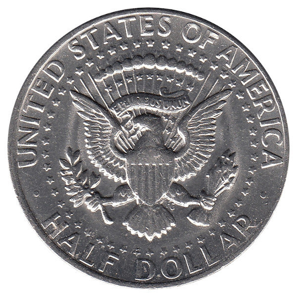 США  1/2 доллара  1972 год (D)