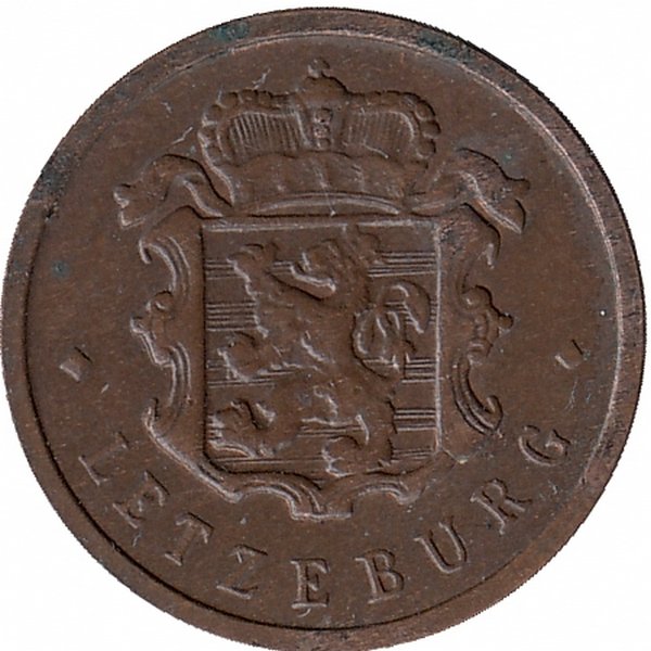 Люксембург 25 сантимов 1947 год