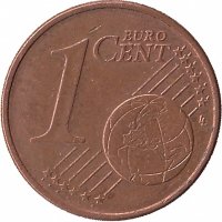 Германия 1 евроцент 2002 год (D)