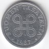 Финляндия 5 пенни 1987 год