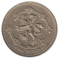 Великобритания 1 фунт 1994 год