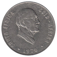 ЮАР  50 центов  1976 год
