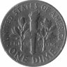 США 10 центов 1969 год (D)