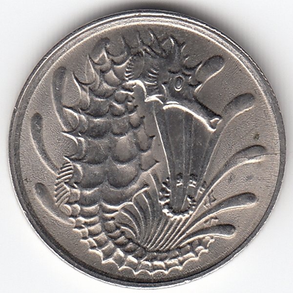 Сингапур 10 центов 1981 год