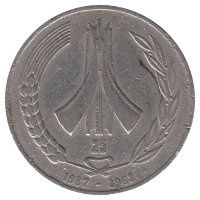 Алжир 1 динар 1987 год