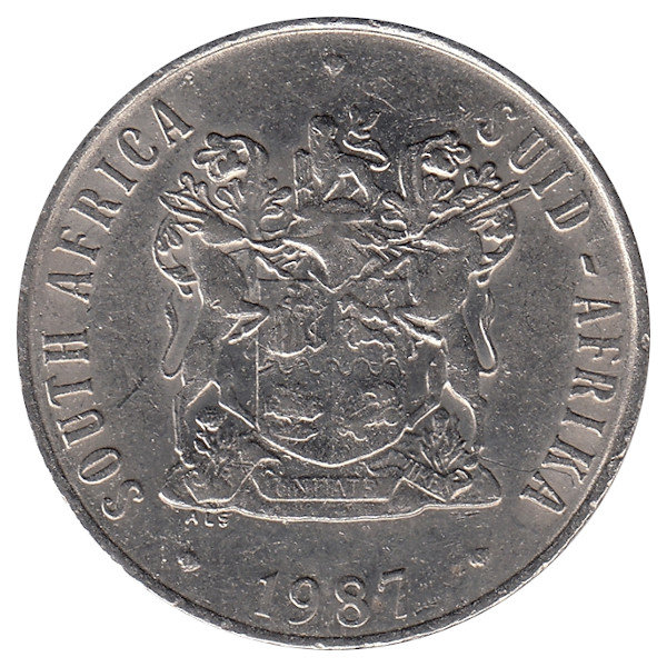 ЮАР  50 центов  1987 год