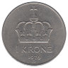 Норвегия 1 крона 1976 год