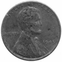 США 1 цент 1943 год