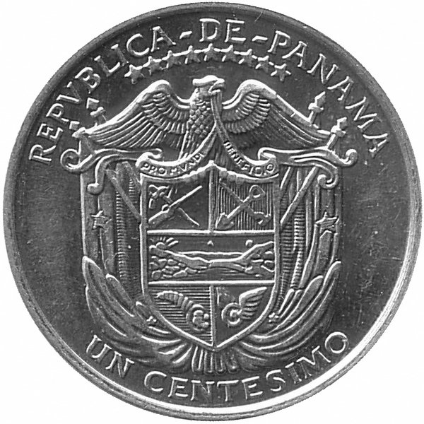 Панама 1 сентесимо 2000 год (UNC)