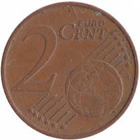 Австрия 2 евроцента 2002 год