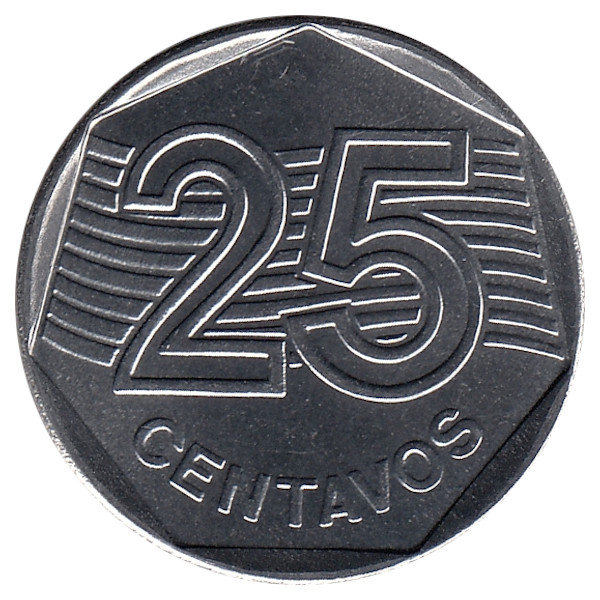 Бразилия 25 сентаво 1995 год (UNC)