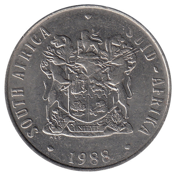 ЮАР  50 центов  1988 год
