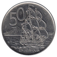 Новая Зеландия 50 центов 2006 год (UNC)
