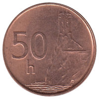 Словакия 50 геллеров 2000 год