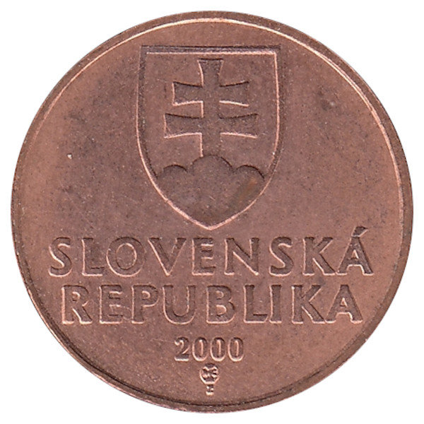 Словакия 50 геллеров 2000 год
