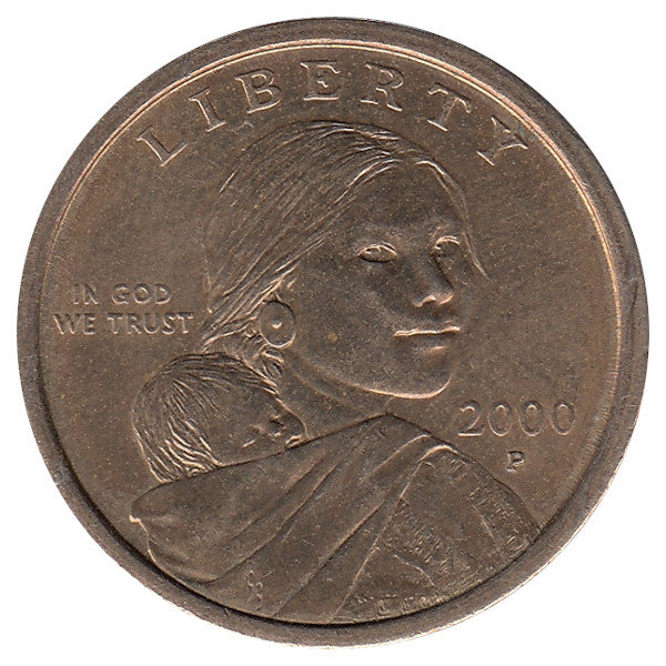 США  1 доллар  2000 год (P)