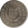 Кипр 5 центов 2004 год (UNC)