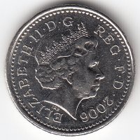 Великобритания 5 пенсов 2006 год