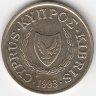 Кипр 10 центов 1993 год