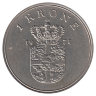 Дания 1 крона 1971 год
