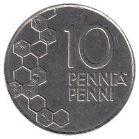 Финляндия 10 пенни 2000 год (UNC)