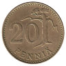 Финляндия 20 пенни 1985 год